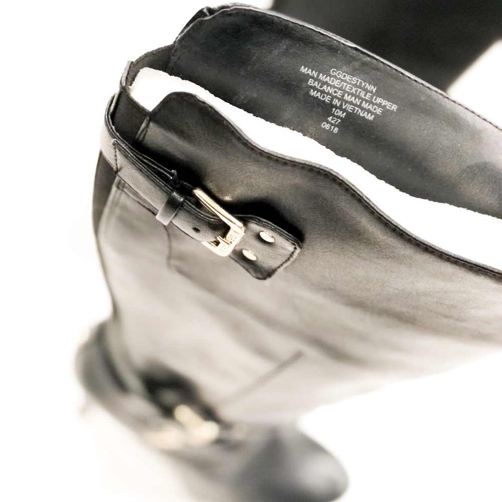 Women's Black Guess Boots (Size 10M)